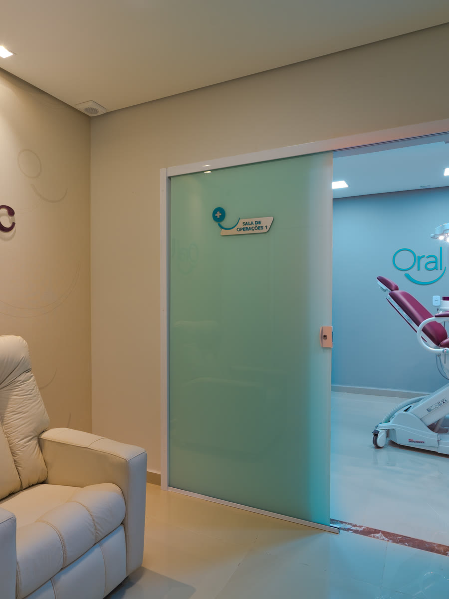 Sala de espera da Oral Unic Dourados