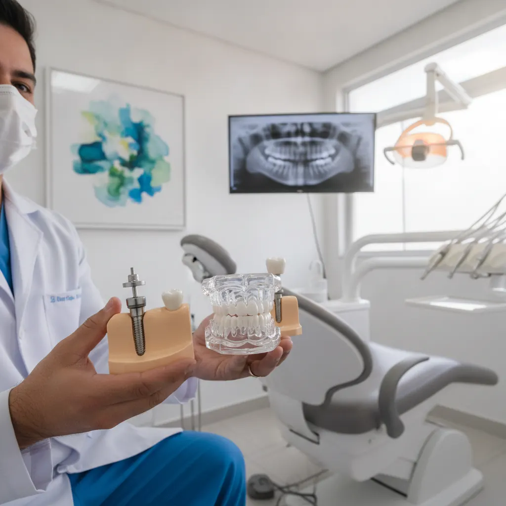 Diferença entre Implante Dentário e Prótese sobre Implante em Dourados