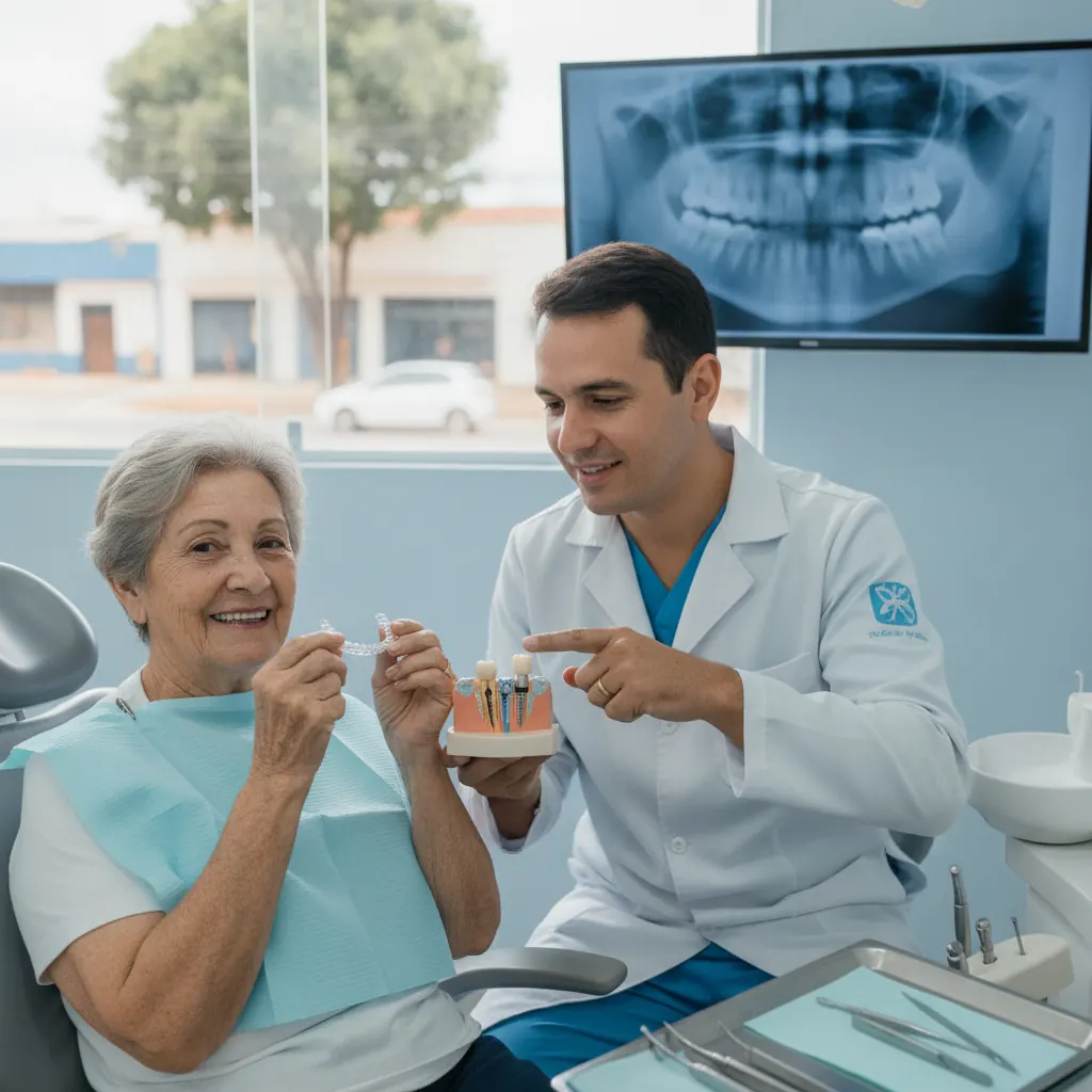 Implante Dentário para Idosos Vale a Pena em Dourados MS