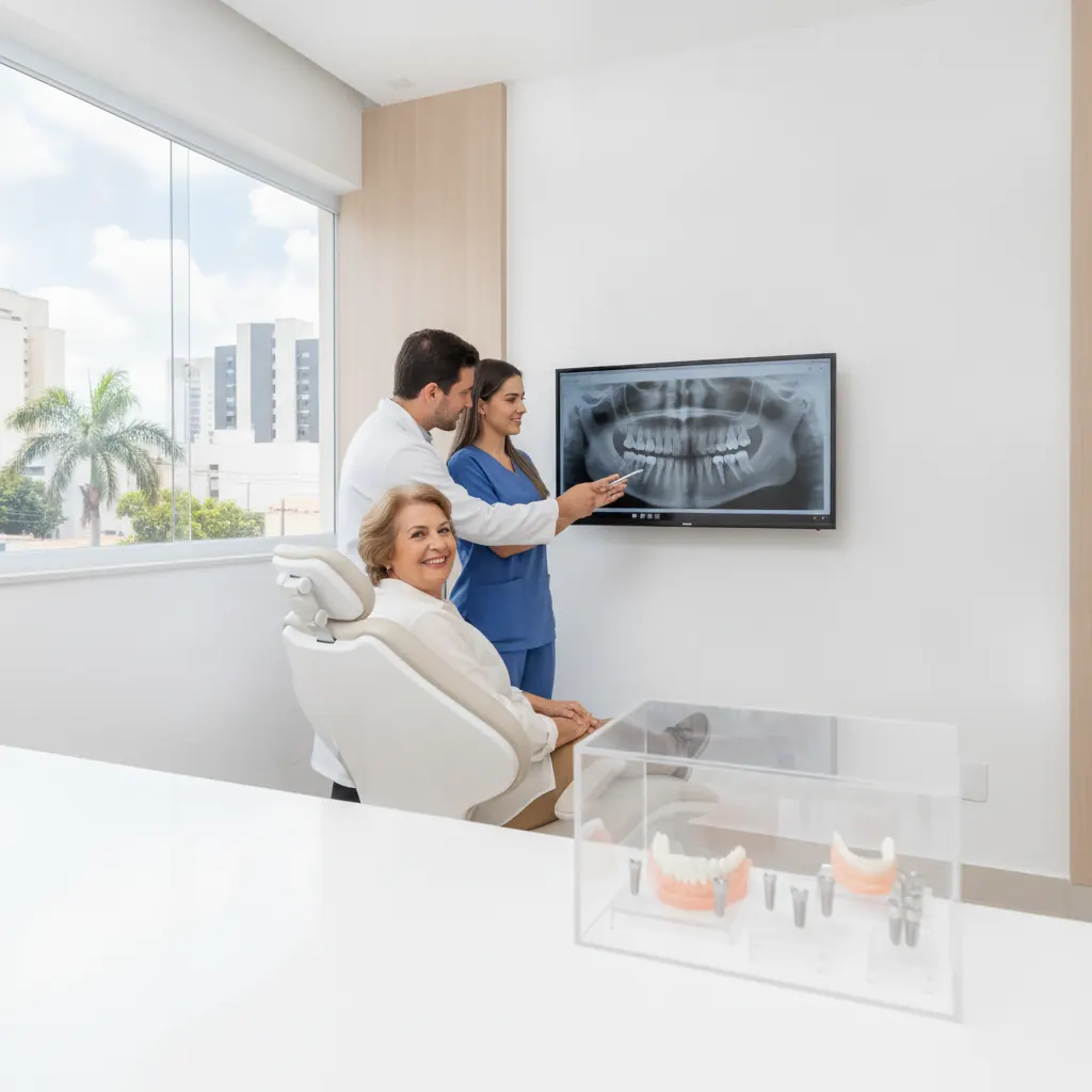 Implante Dentário para Idosos Vale a Pena em Dourados MS