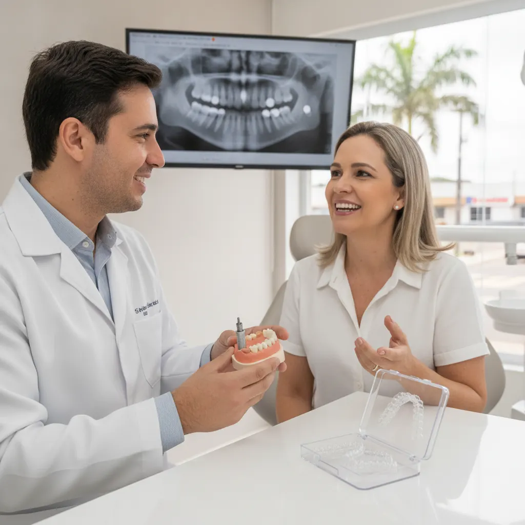 Implante Dentário Resolve Problema de Fala em Dourados MS