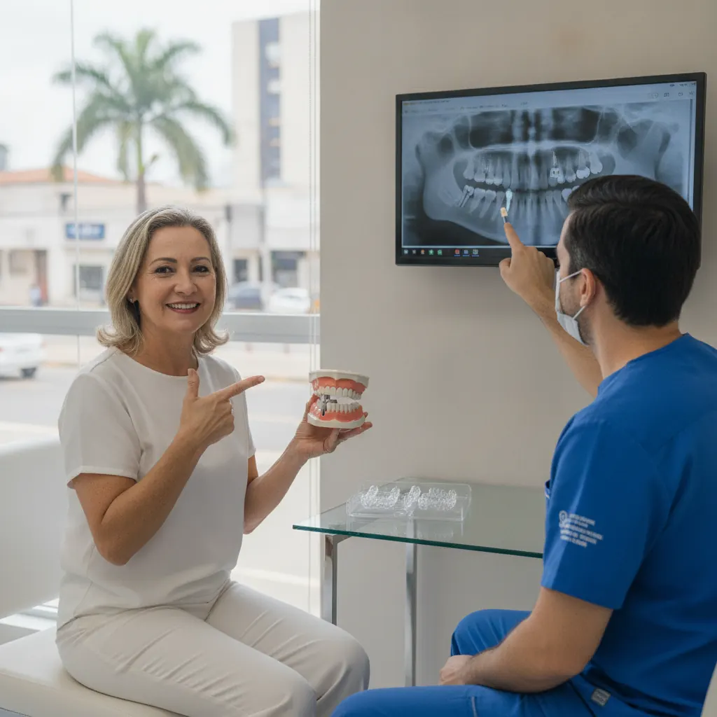 Implante Dentário Resolve Problema de Mastigação em Dourados MS