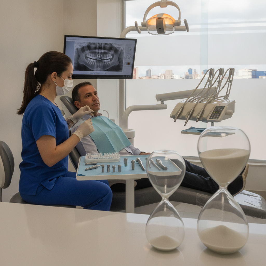 Quanto Tempo Leva para Colocar Implante Dentário em Dourados