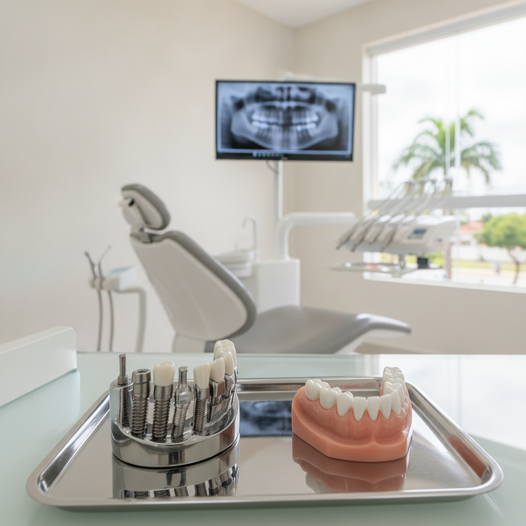 Tipos de Prótese Dentária sobre Implante em Dourados MS